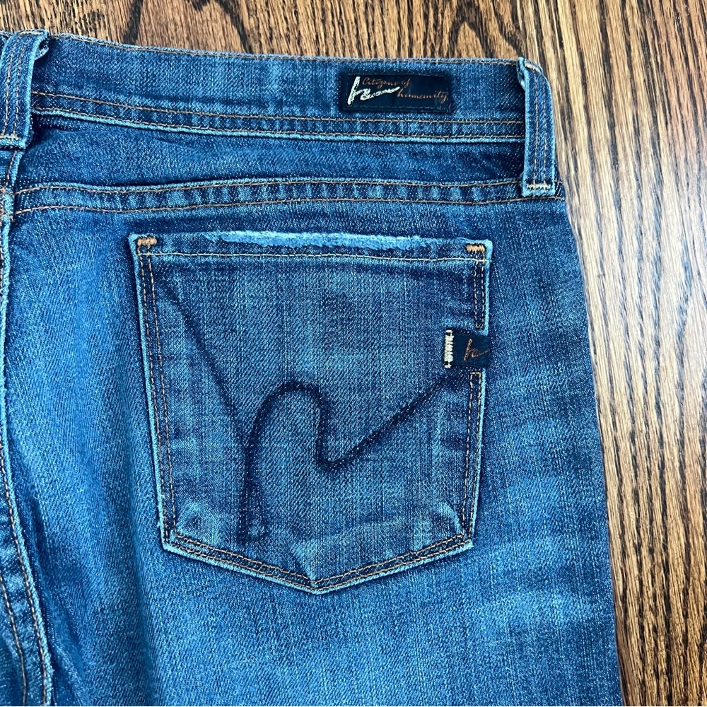 CITIZENS OF HUMANITY COH 90s STYLE INGRID LOW WAIST FLARE JEANS, size 29